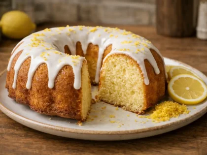 Babka cytrynowa wilgotna – prosty przepis idealny na Wielkanoc