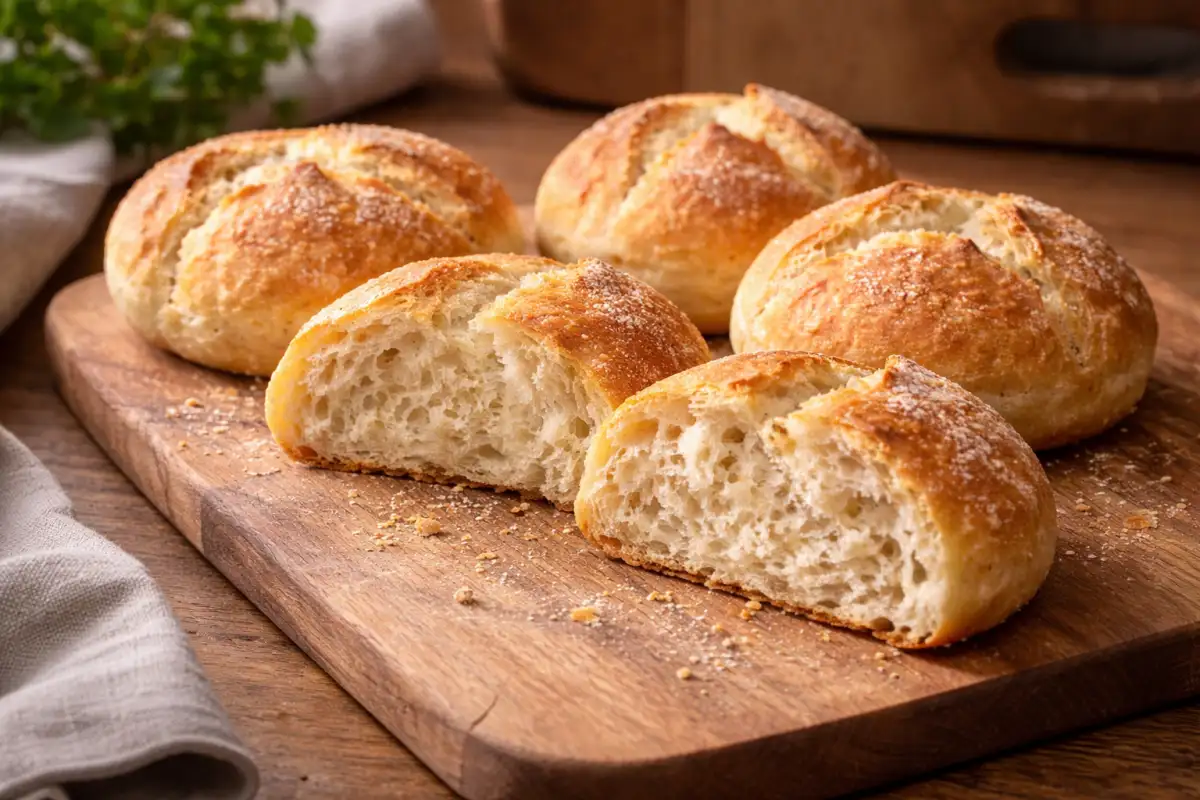 Bułki bez drożdży szybkie – prosty przepis w 30 minut
