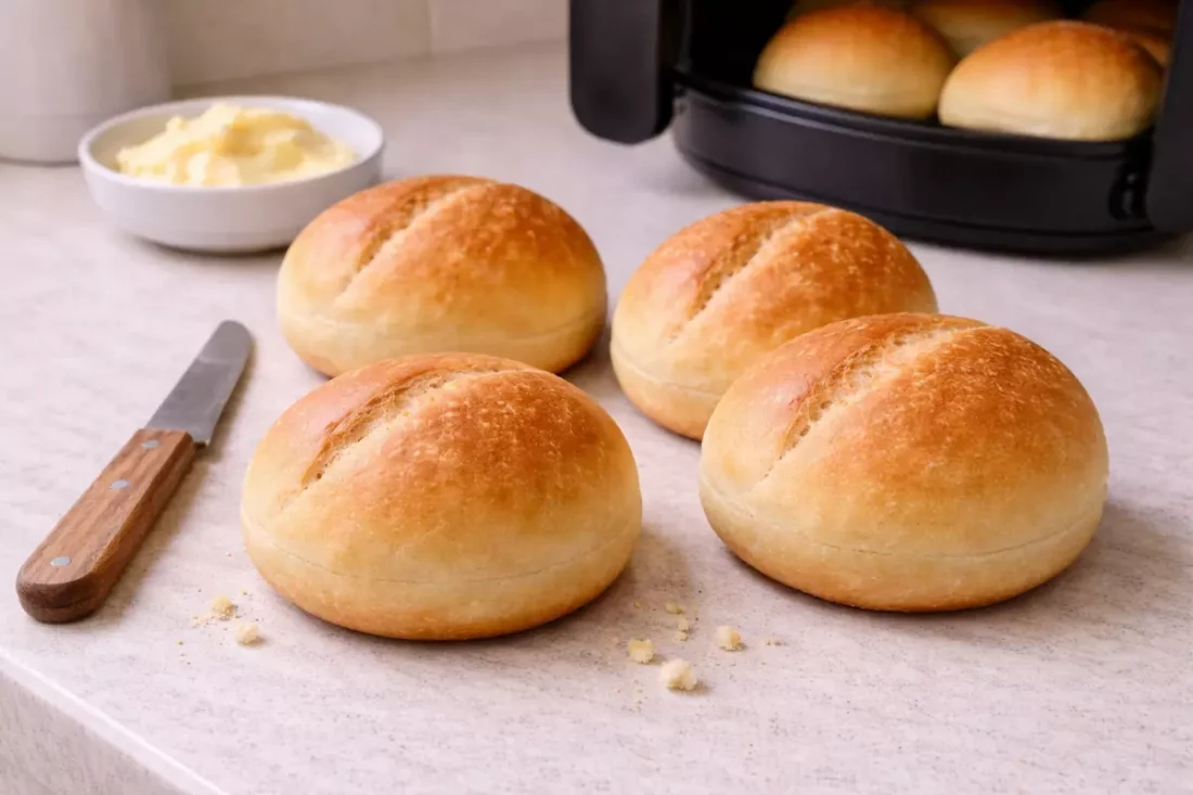 Bułki w Air Fryer – prosty przepis na puszyste domowe pieczywo