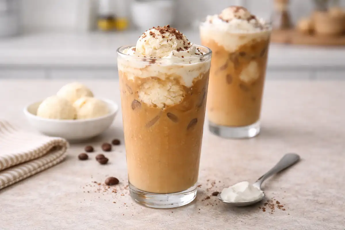 Kawa mrożona z lodami – prosty przepis na domowy kawowy deser