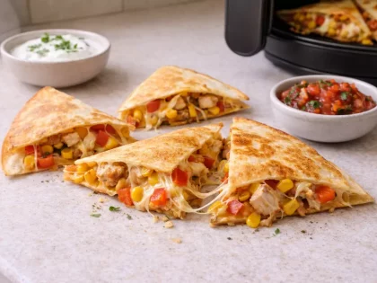Quesadilla z Air Fryer – chrupiący przepis krok po kroku