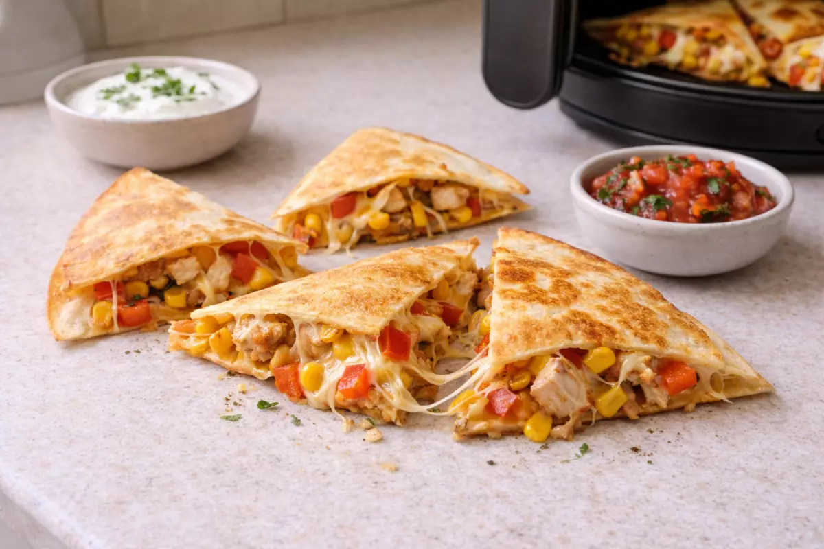 Quesadilla z Air Fryer – chrupiący przepis krok po kroku