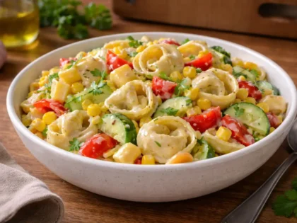 Sałatka z tortellini i serem – szybki i smaczny przepis