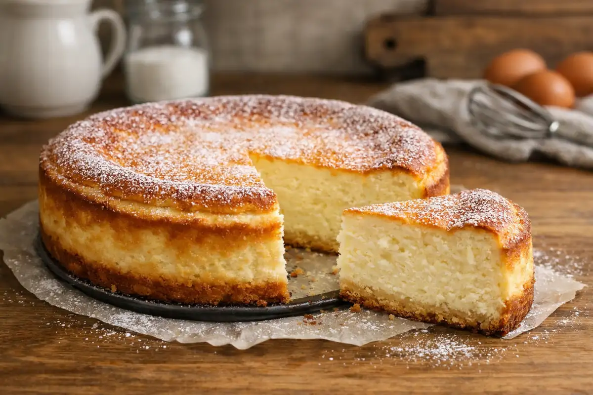 Sernik tradycyjny pieczony – wilgotny, puszysty i bez opadania