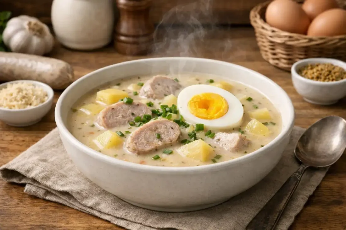 Zupa chrzanowa wielkanocna – prosty przepis krok po kroku