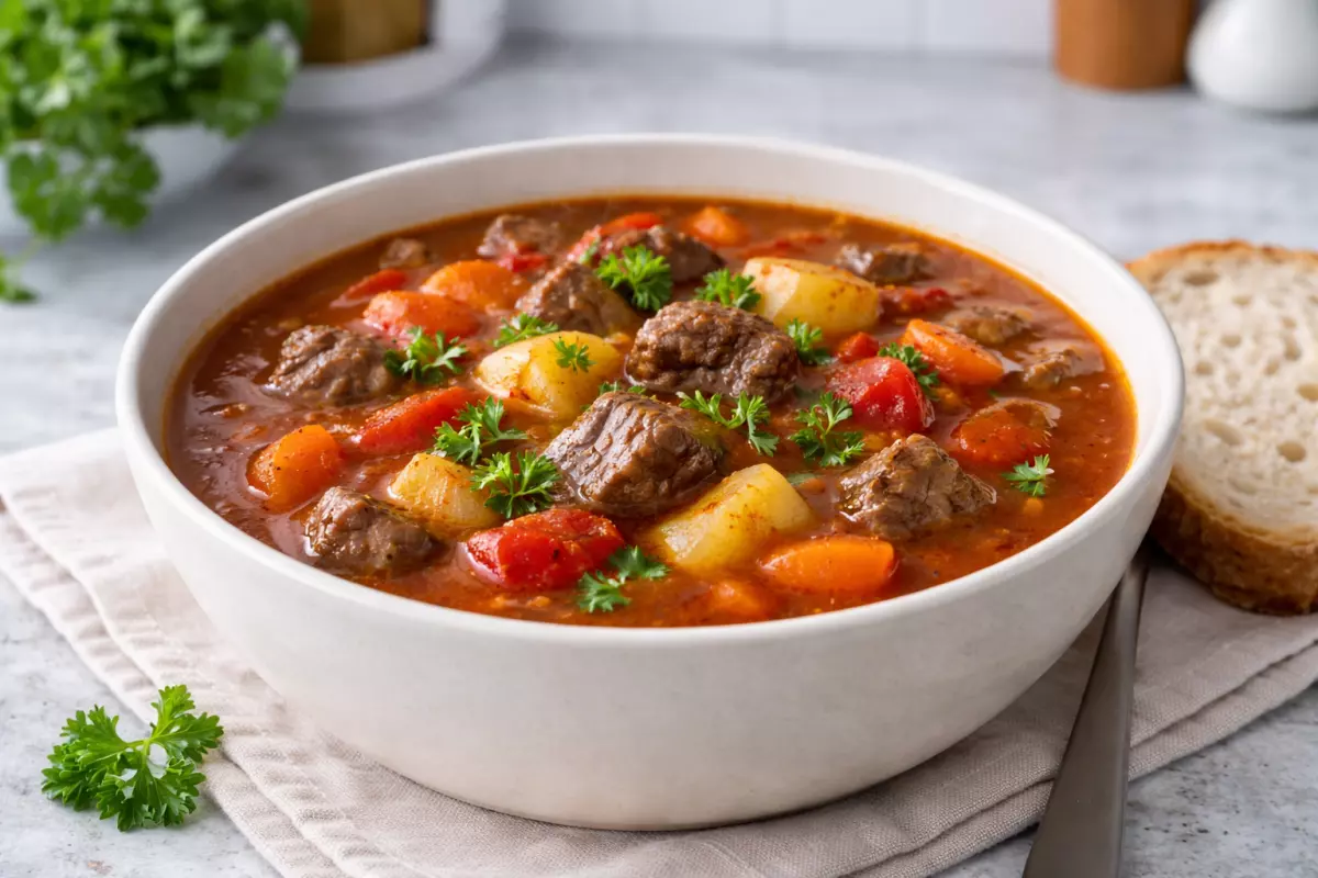 Zupa gulaszowa jednogarnkowa – prosty i sycący przepis