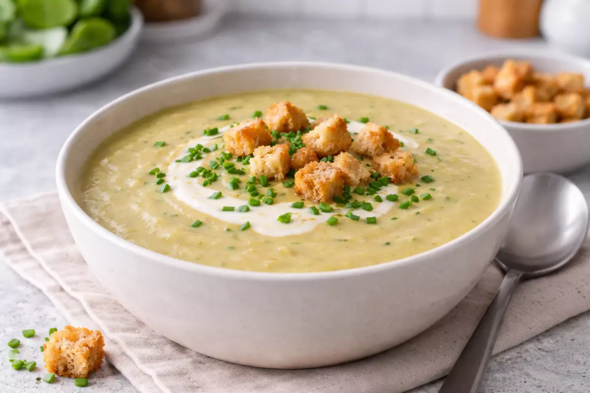 Zupa krem z pora i ziemniaków – szybki i prosty przepis