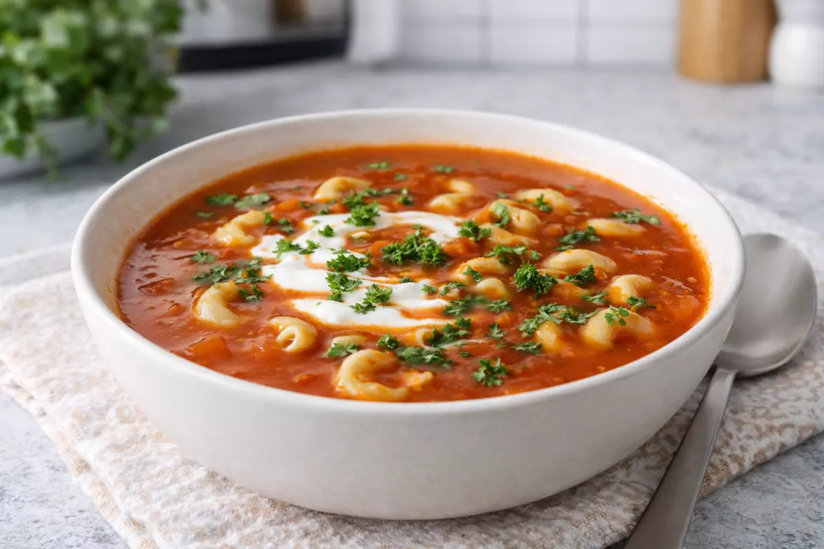 Zupa pomidorowa na rosole – prosty przepis jak u babci
