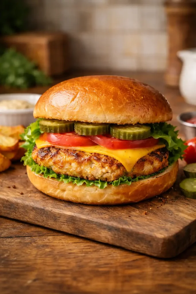 AirFryer Chicken Burgers – prosty przepis na soczyste burgery z kurczaka