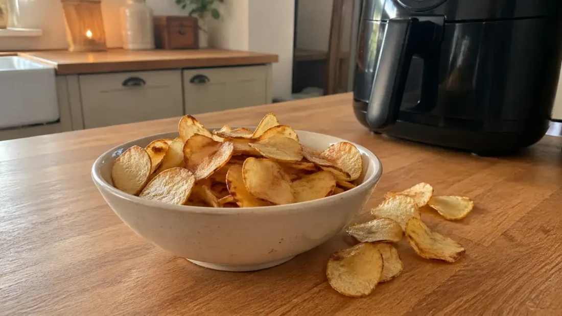 Chipsy z air fryer – prosty przepis na chrupiącą przekąskę