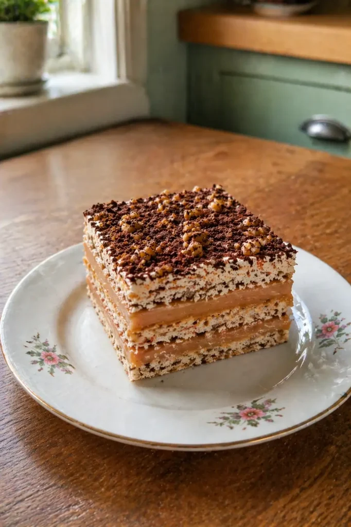 Ciasto dakłas – prosty przepis na elegancki deser z bezą i kremem