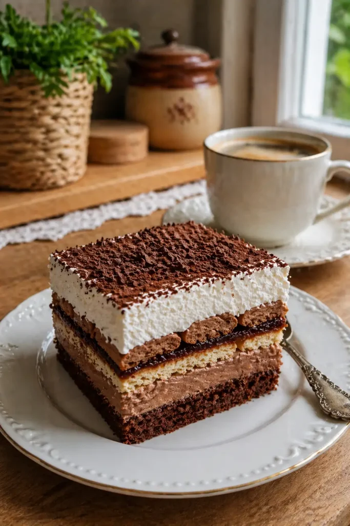 Ciasto Kubanka – sprawdzony przepis na warstwowe ciasto z kremem i bitą śmietaną