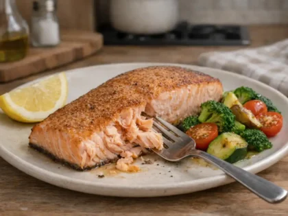 Filet z łososia z Air Fryer – delikatny i szybki przepis