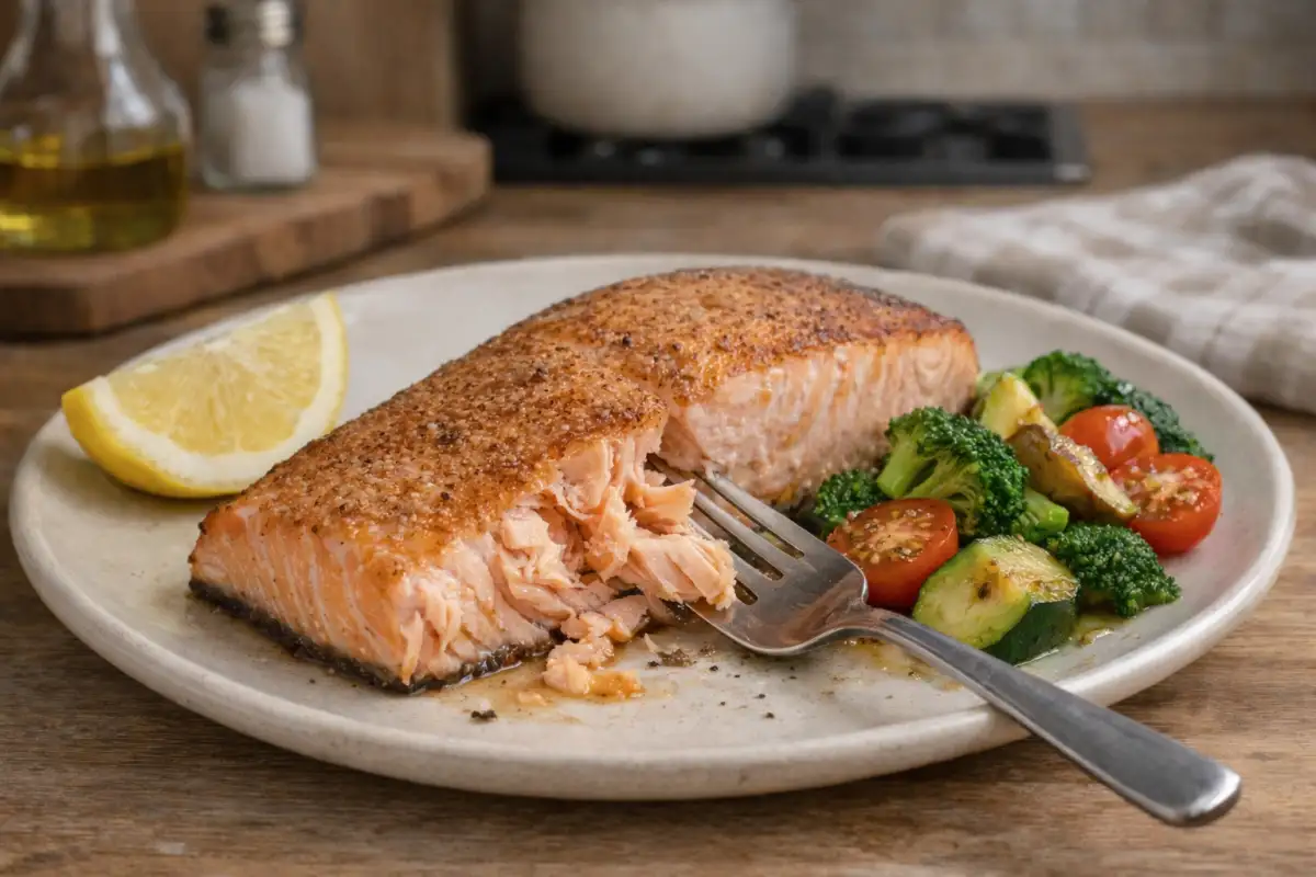 Filet z łososia z Air Fryer – delikatny i szybki przepis