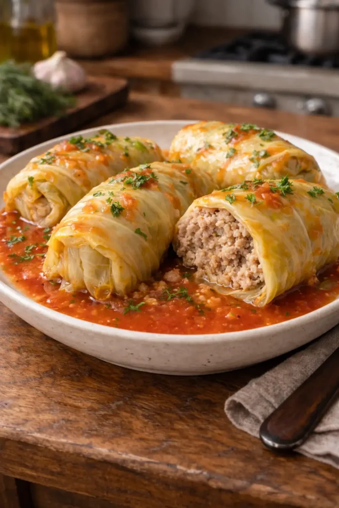 Gołąbki z młodej kapusty – delikatniejsze i szybsze niż klasyczne