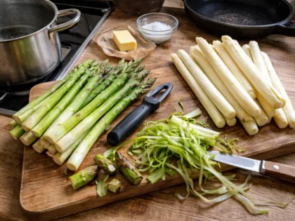 Jak przygotować szparagi, żeby nie były gorzkie i łykowate? 6 błędów, które psują smak