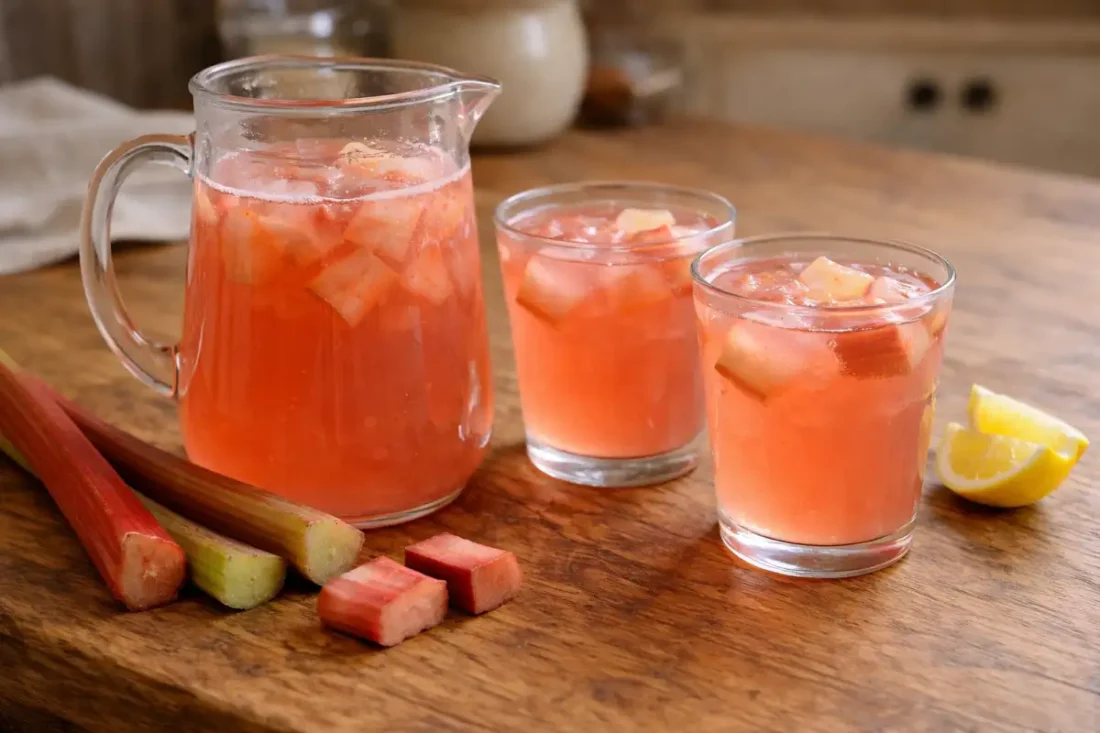 Kompot z rabarbaru – klasyczny przepis na orzeźwiający napój