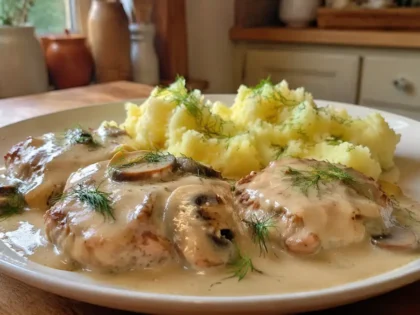 Kotlety mielone w sosie pieczarkowo-śmietanowym – prosty przepis na sycący obiad