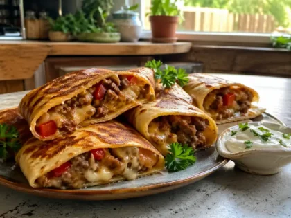 Naleśniki gyros z serem – prosty przepis na sycący obiad