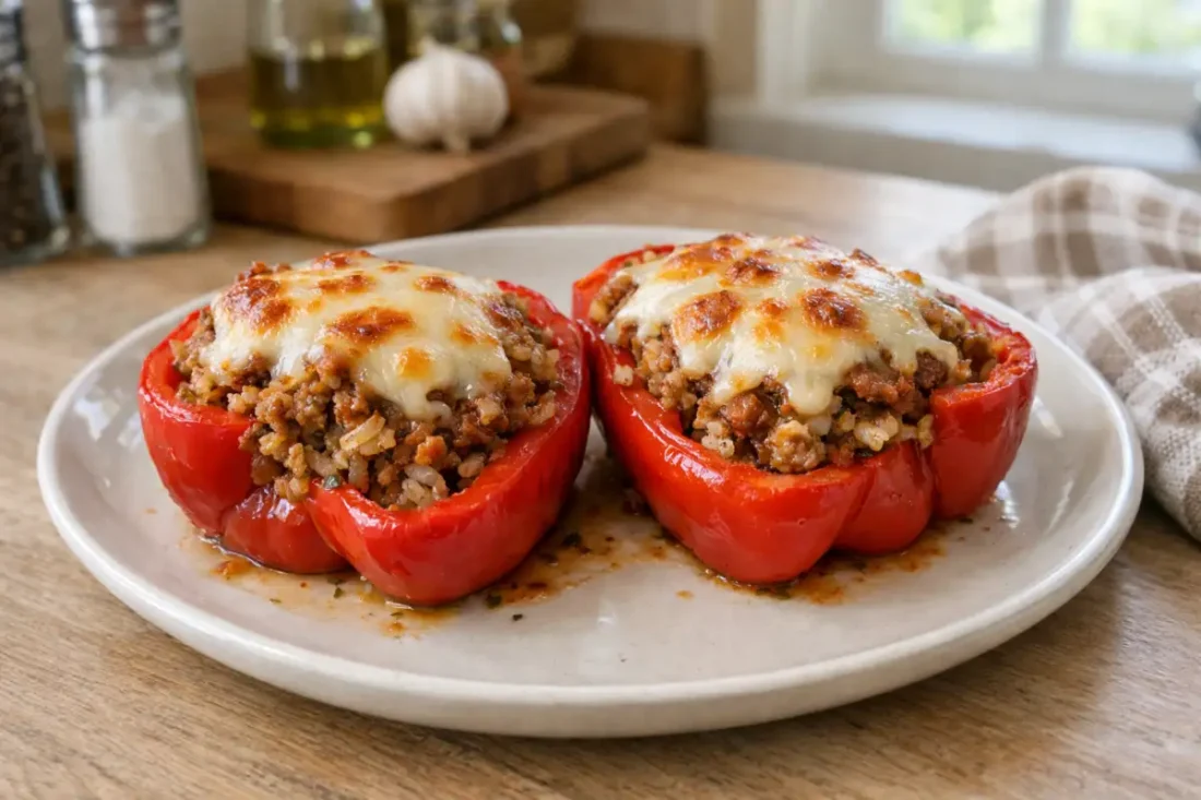 Papryka faszerowana z Air Fryer – prosty przepis na sycący obiad