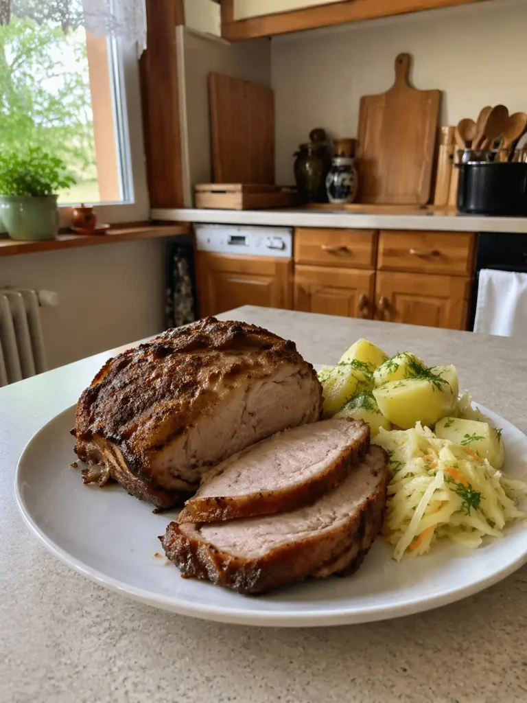 Pieczona karkówka z airfryera – soczysty przepis na szybki obiad