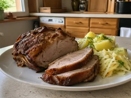 Pieczona karkówka z airfryera – soczysty przepis na szybki obiad