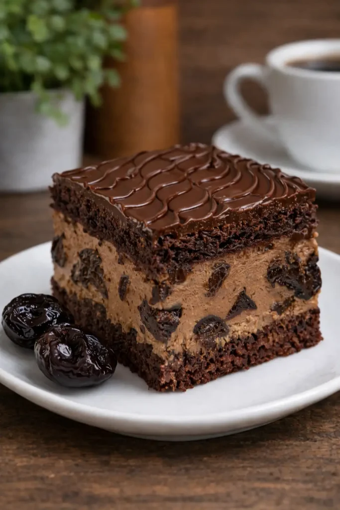 Pijana śliwka – przepis na wilgotne ciasto z rumowymi śliwkami