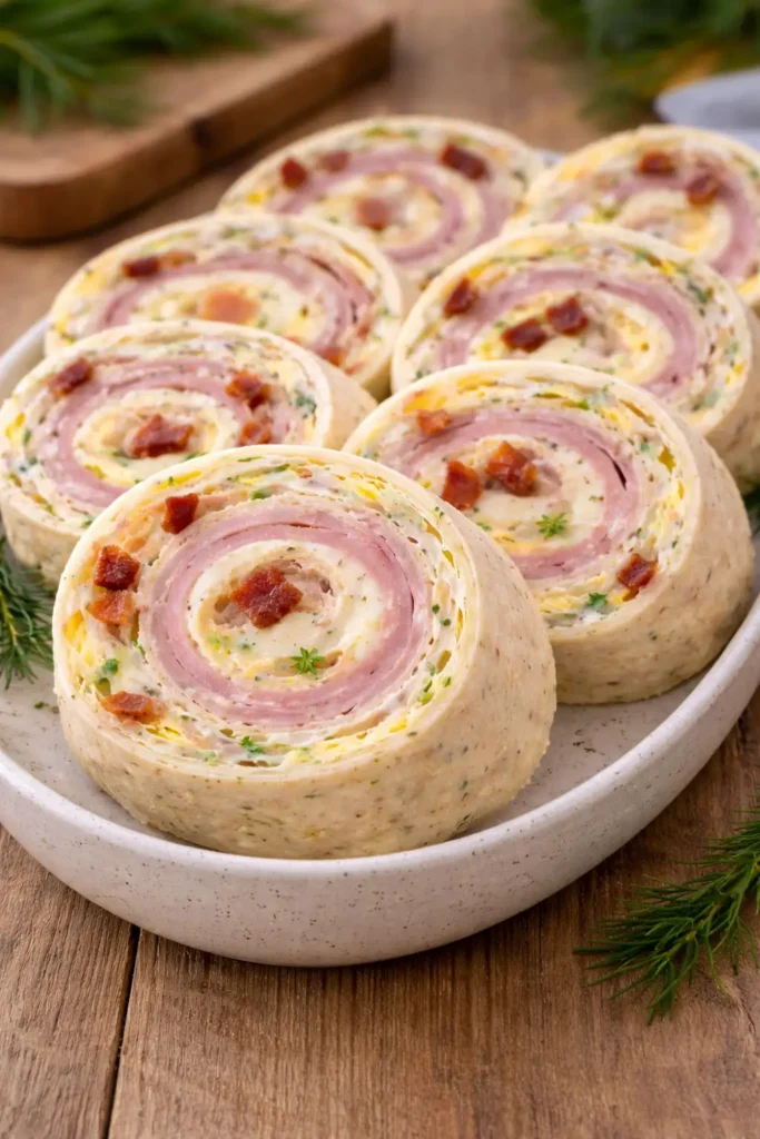 Roladki z tortilli z szynką i serowym kremem – ekspresowa przekąska na każdą okazję