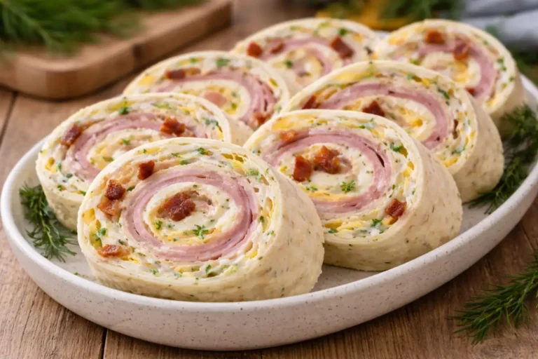 Roladki z tortilli z szynką i serowym kremem – ekspresowa przekąska na każdą okazję