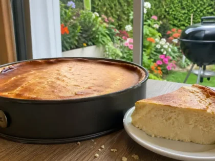 Sernik z grilla – prosty przepis na kremowy deser z delikatnym dymnym aromatem