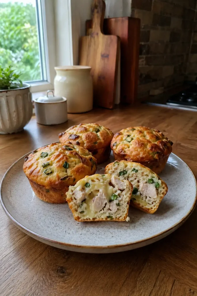Wytrawne muffinki z kurczakiem z AirFryer – prosty przepis na sycącą przekąskę