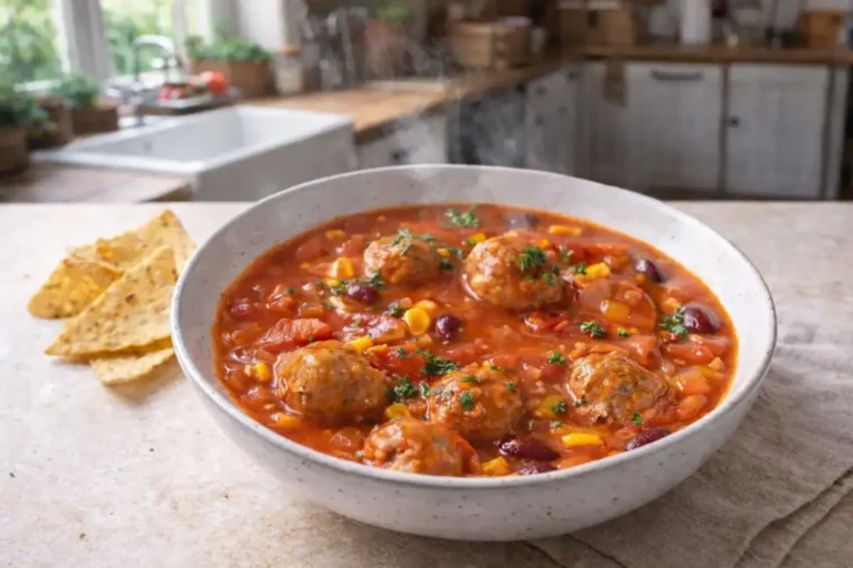 Zupa meksykańska z pulpecikami – sycący przepis na rodzinny obiad