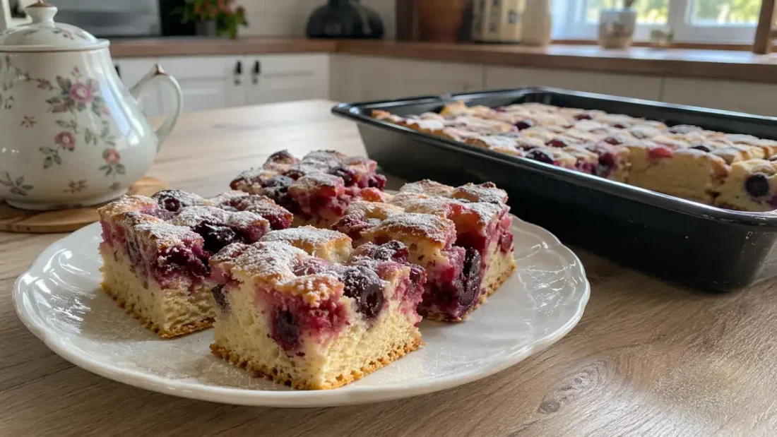 Bublanina – prosty przepis na czeskie ciasto z owocami