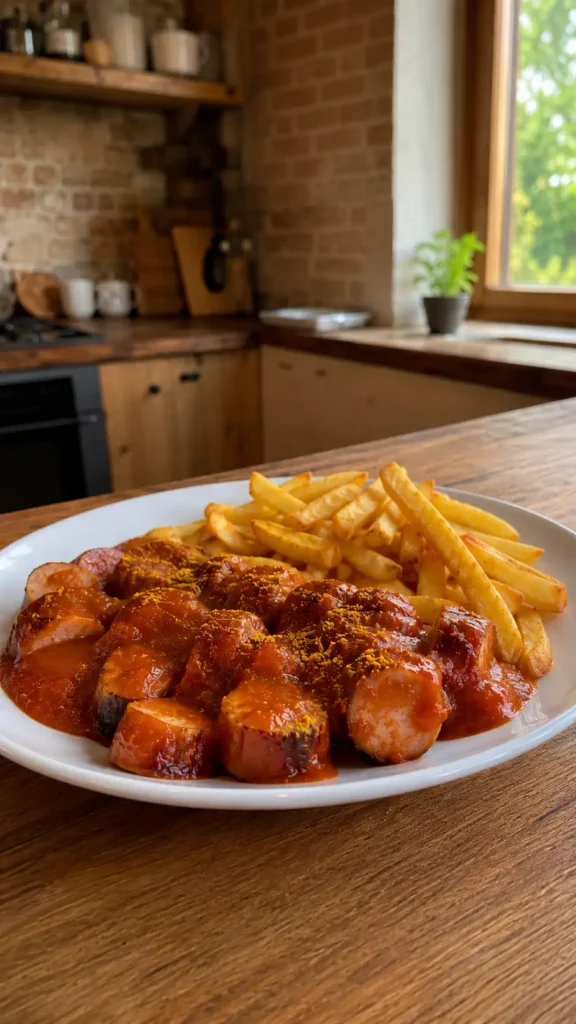 Currywurst – prosty przepis na niemiecki klasyk z sosem curry