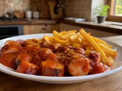 Currywurst – prosty przepis na niemiecki klasyk z sosem curry
