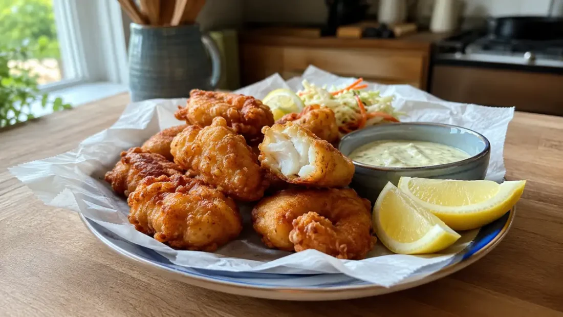 Kibbeling – chrupiąca holenderska przekąska z ryby, prosty przepis