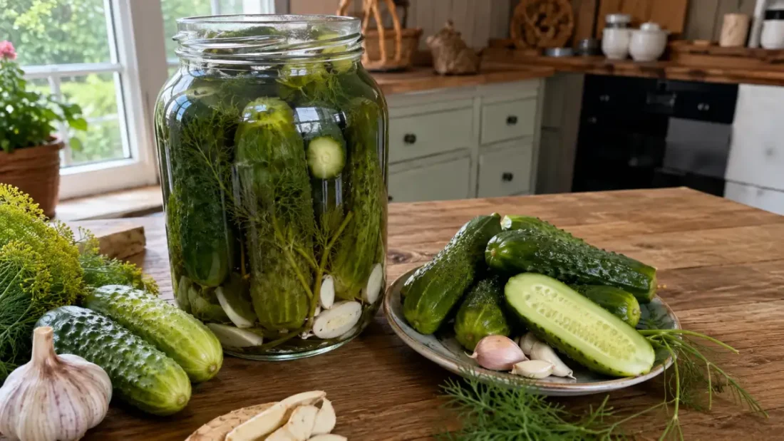 Ogórki małosolne – prosty przepis na chrupiące i aromatyczne ogórki