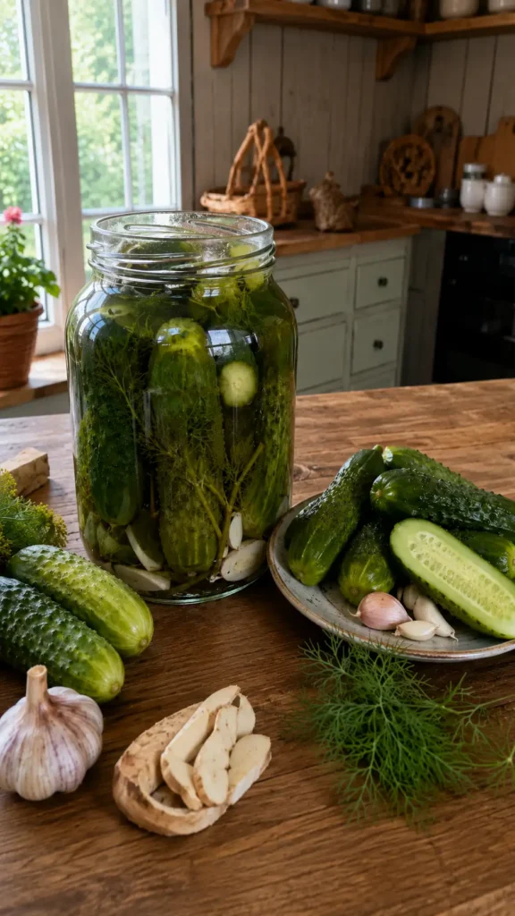 Ogórki małosolne – prosty przepis na chrupiące i aromatyczne ogórki