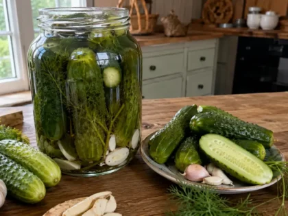 Ogórki małosolne – prosty przepis na chrupiące i aromatyczne ogórki
