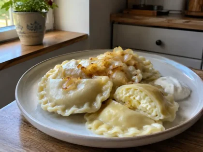 Pierogi ruskie – prosty przepis na miękkie ciasto i wyrazisty farsz