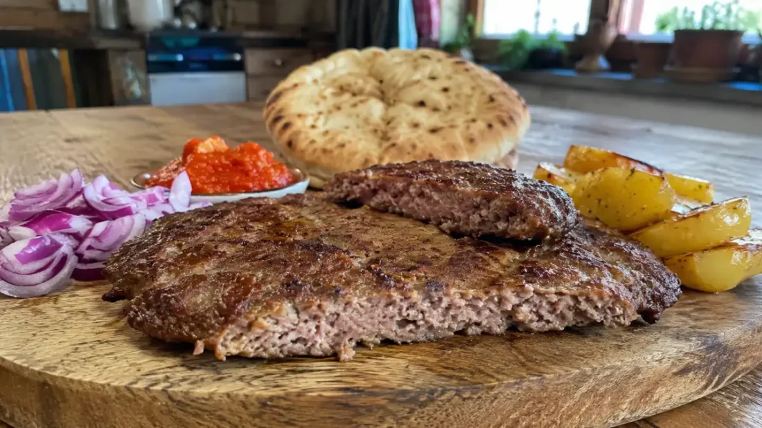 Pleskawica – serbski kotlet z grilla, soczysty i prosty przepis