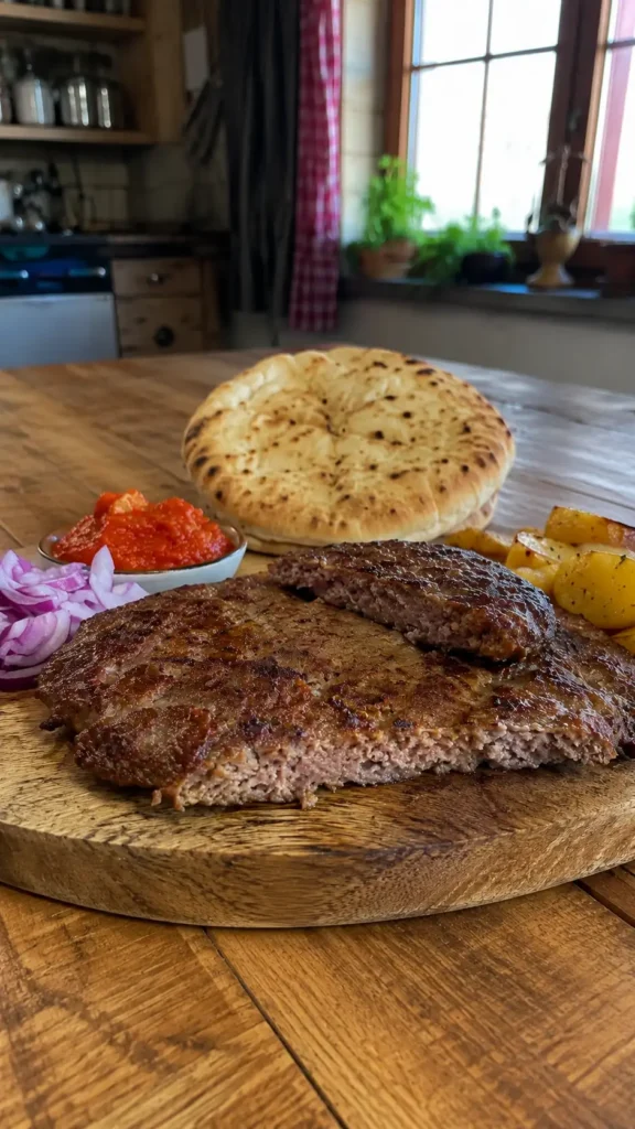 Pleskawica – serbski kotlet z grilla, soczysty i prosty przepis