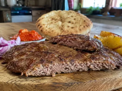 Pleskawica – serbski kotlet z grilla, soczysty i prosty przepis