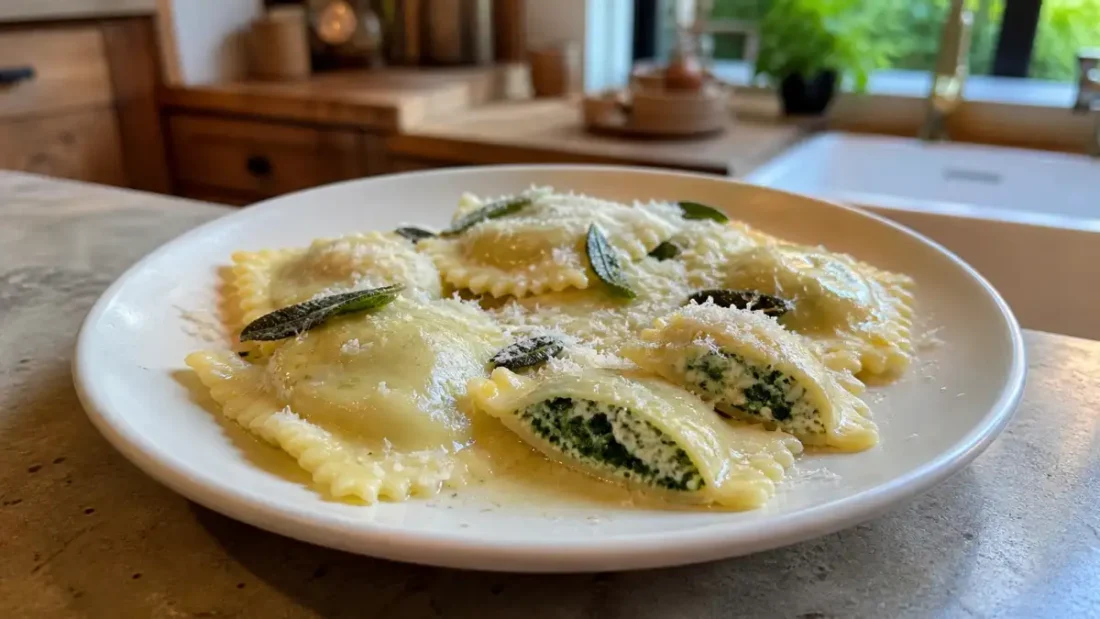 Ravioli ze szpinakiem i ricottą – prosty przepis na domowy makaron