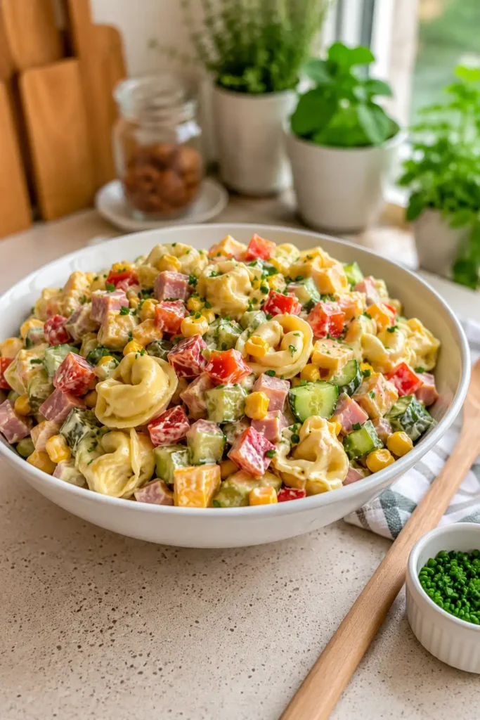 Sałatka z tortellini – prosty przepis na sycące i szybkie danie