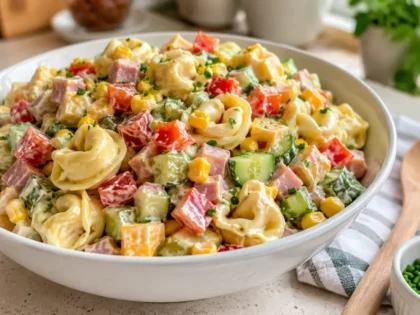 Sałatka z tortellini – prosty przepis na sycące i szybkie danie