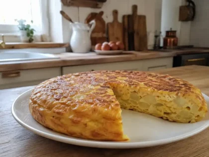 Tortilla española – prosty przepis na hiszpański omlet z ziemniakami