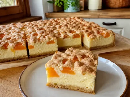 Węgierski sernik z bezową kratką i morelą – sprawdzony przepis krok po kroku