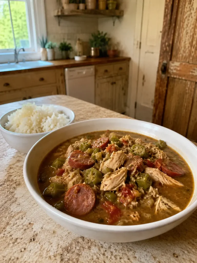 Zupa gumbo – aromatyczny przepis na sycące danie z Luizjany