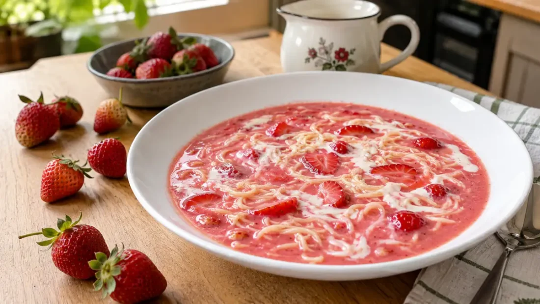 Zupa truskawkowa – prosty przepis na letni obiad na słodko